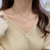 WALLA Double Layer Butterfly Necklace
